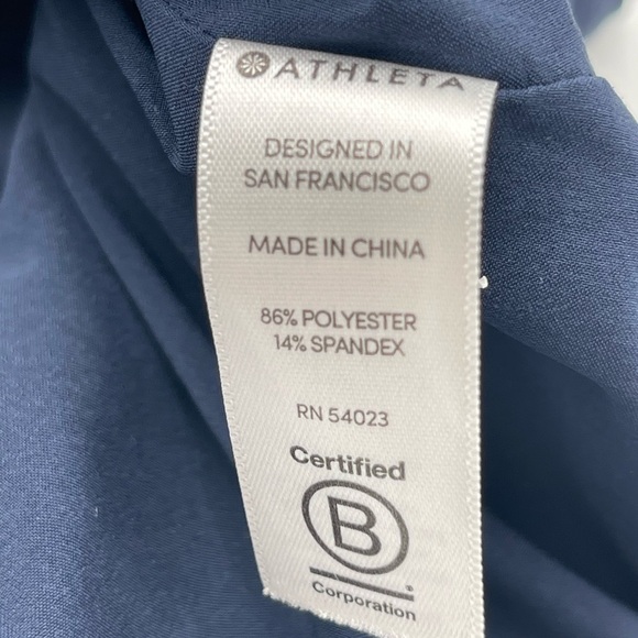 Athleta Women's Small Dress Navy Blue Brookfield Travel Resort  #446831 - Picture 10 of 11